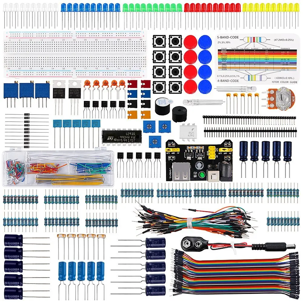 

For Arduino UNO Project Super Starter Kit Power Supply Module Compatible UNO R3 pro mini Atmega due Mega Nano Robot