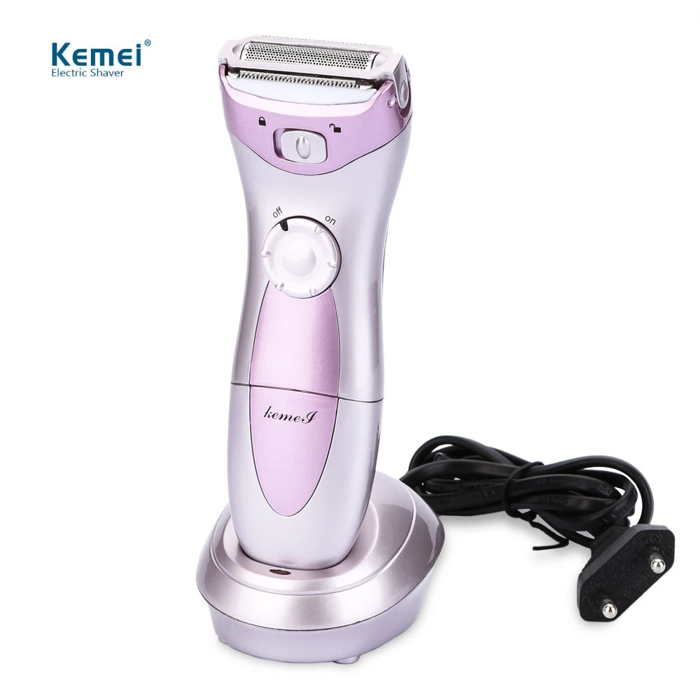 

Kemei-200A Rechargeable Electric Hair Removal Epilator Women Body Shaver Depilator Depilation Machine For Leg Arm Bikini Armpit