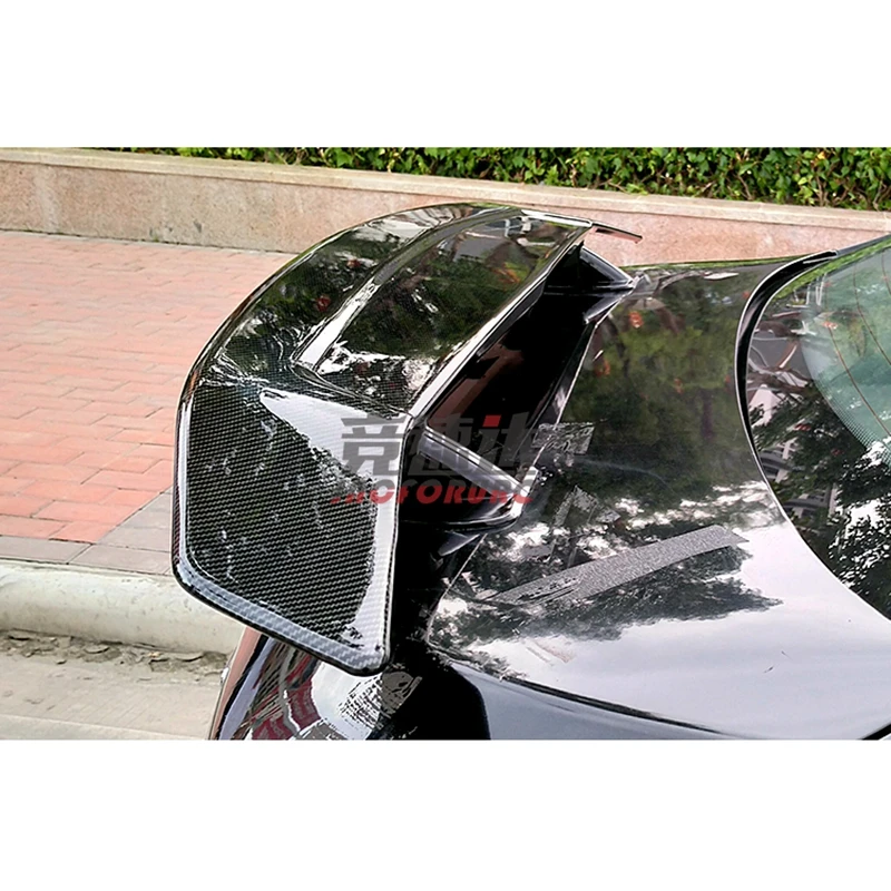 General purpose car styling ABS material and surface carbon fiber rear