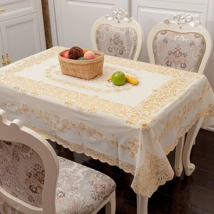 New! Heat Resistant Waterproof and Anti oil Square PVC Tablecloths 21