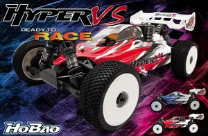 OFNA/HOBAO RC RACING The New 1/8 Hyper VS Buggy EP ARR (Ultra LX3e) 80% Assembled Competition Level 1/8 Buggy