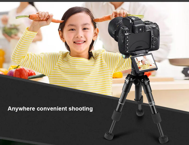 

DHL New Mini Table Tripod Portable Lightweight Tripod with Professional Ball Head Compact Universal Travel DSLR Camera Stand
