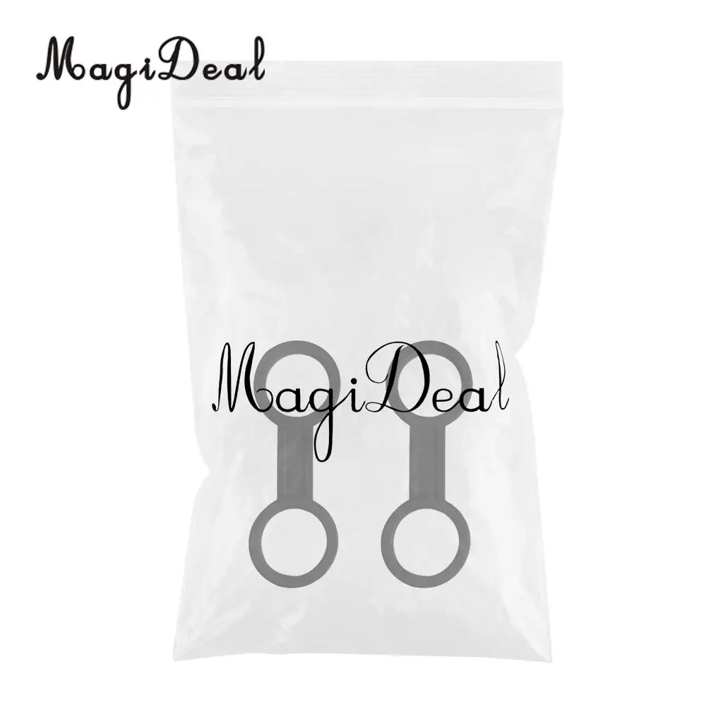 MagiDeal Top Quality 2Pc Flexible Scuba Diving Dive Snorkeling Silicone Snorkel Mask Keeper Holder Underwater Swimming Accessory