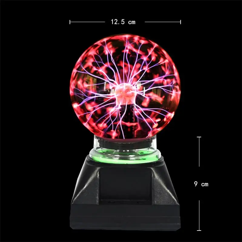 Плазменный шар, светильник, магический кристаллический шар, лампа ...