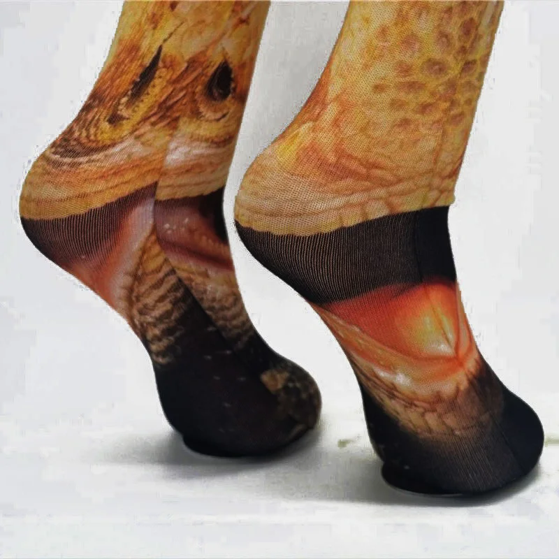 RUBU мужские унисекс Женские носки в стиле хараджуку повседневные чужеродные хлопковые носки осенние смешные мужские носки большого размера, длинные носки 7D7