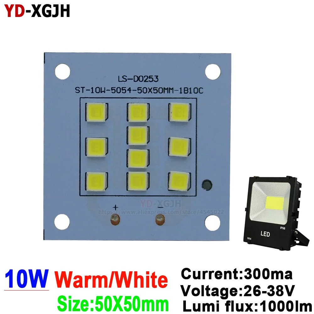 10 Вт 20 Вт 30 Вт 50 Вт 100 Вт 150 Вт 200 Вт SMD 5054 светодиодный щит полная мощность светодиодный прожектор PCB алюминиевая пластина для Светодиодный прожектор