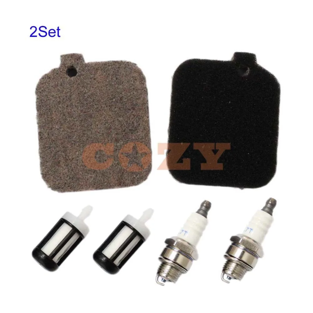 2Set Air Filter Tuneup kit for STIHL BG45 BG46 BG55 BG65 BG85 BR45C