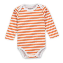 1 Piece Cotton Style Baby Girl Boy Winter Clothes New Born Body Baby Ropa Striped Next Baby Bodysuit r004