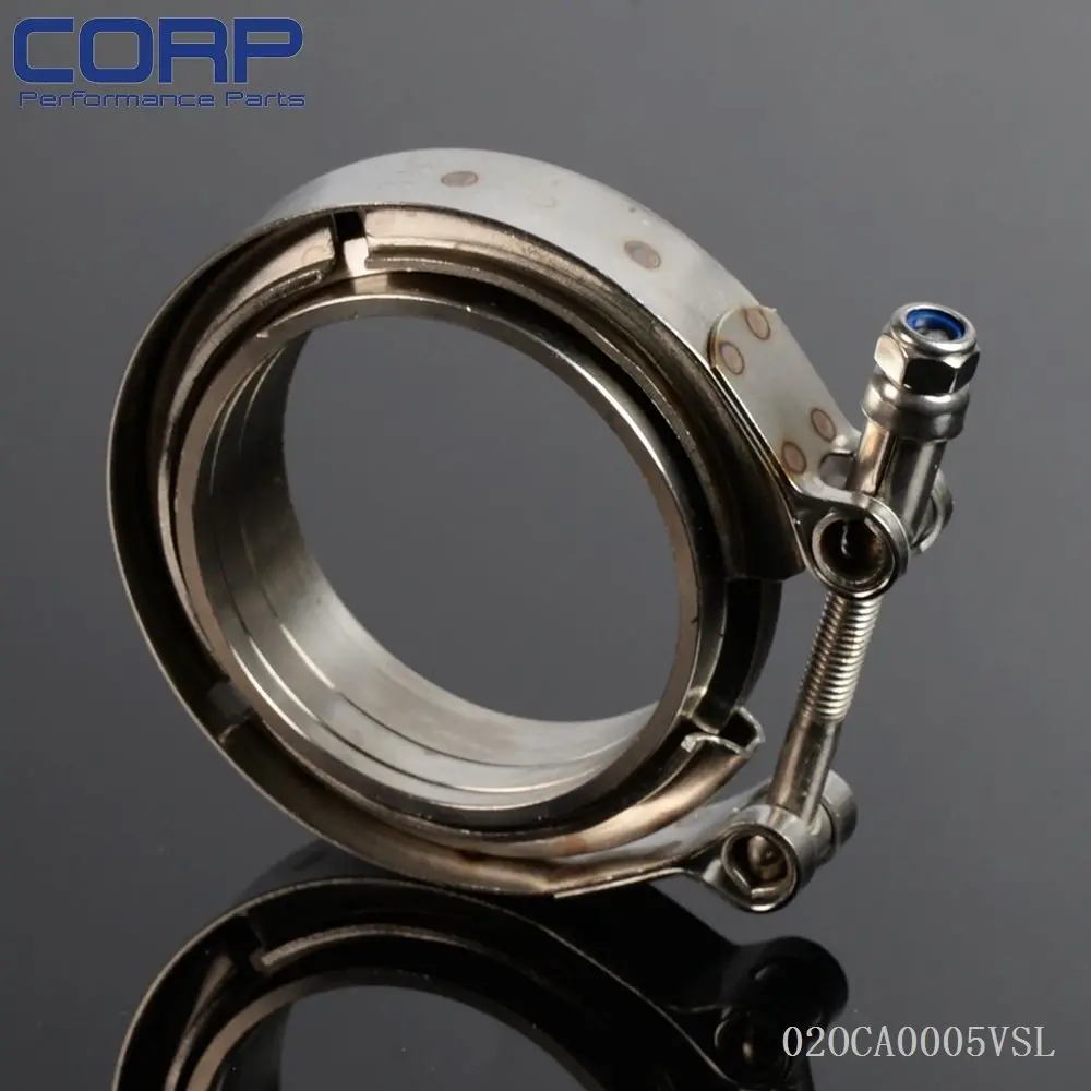 Free Shipping 3" 76mm Turbo downpipe wastegate exhaust stainless V band