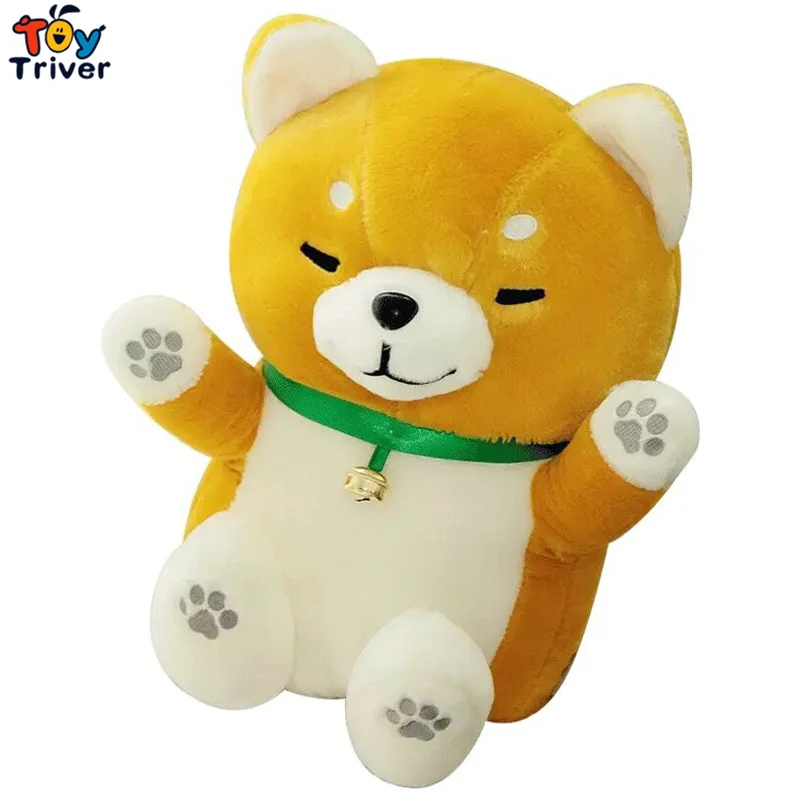 

1pc Japan Amuse Fortune Lucky Cat Shiba Akita Inu Dog Plush Toy Stuffed Doll Kids Birthday Gift Shop Home Decor Maneki Neko