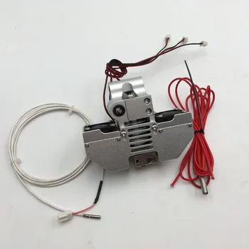 

Funssor UM2+ 3D printer V6 jhead single extruder kit Ultimaker2+all metal print head hot end kit PT100 Type