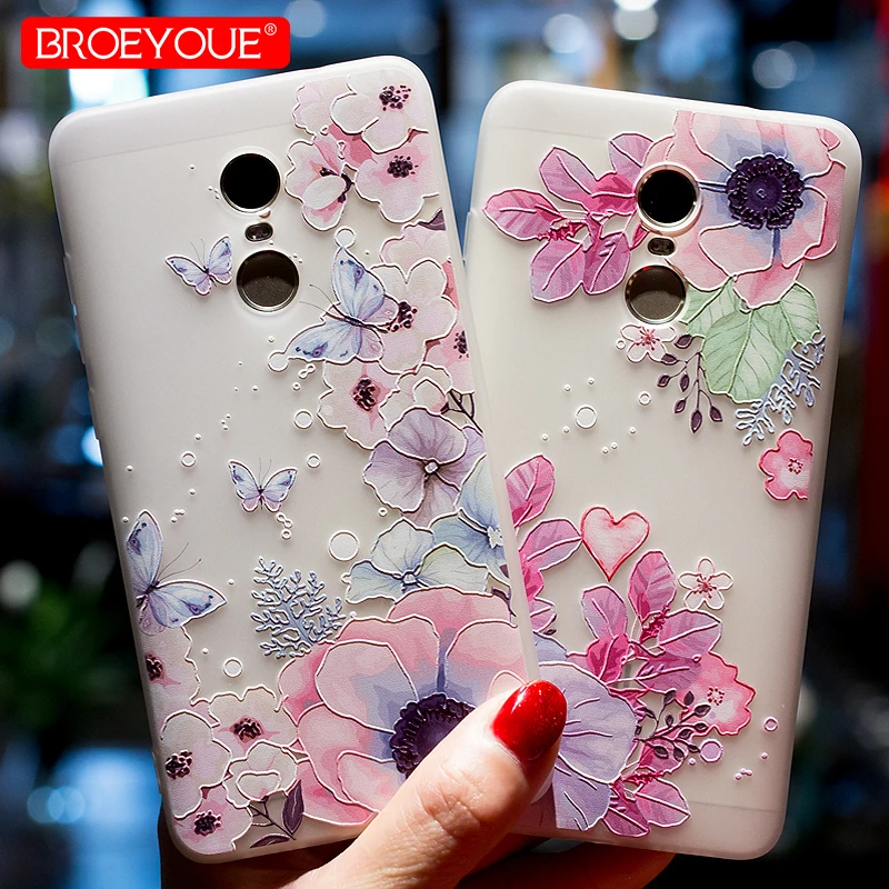 

BROEYOUE Case For Xiaomi Redmi 4X 4A Note 4X Note 5A Redmi 3 Pro 3S 3X Redmi 5 Plus For Xiaomi 5X Mi A1 Mi 5S Mi6 Redmi 5A Cases