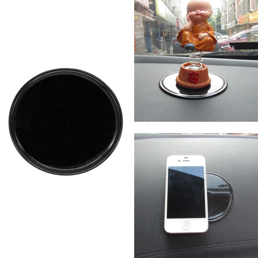 

Universal Best Selling 8CM Magic Anti-Slip Reusable Dashboard Sticky Pad Non-slip Mat Holder For GPS Cell Phone Car Styling