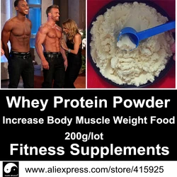 

Pure Whey Protein Powder WPC80 Fitness Nutrition Supplements Increase Body Muscle Weight Food