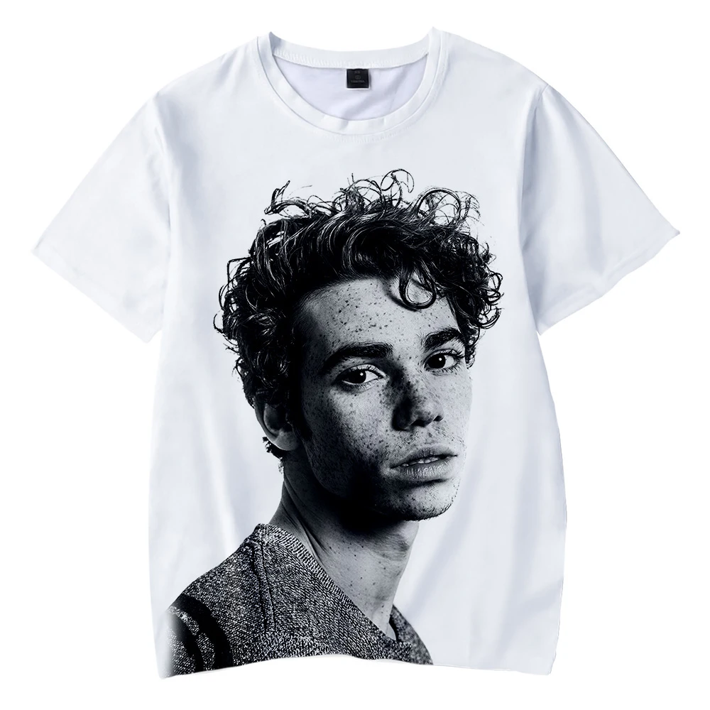 Hip Hop cameron boyce Kids T-shirt New Soft O-neck shirt Casual Kpop Harajuku Boys Girls Love Fashion Children's tShirt