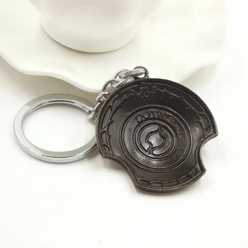 New Arrival Dota 2 Immortal Champion Shield Key Chain Dota2