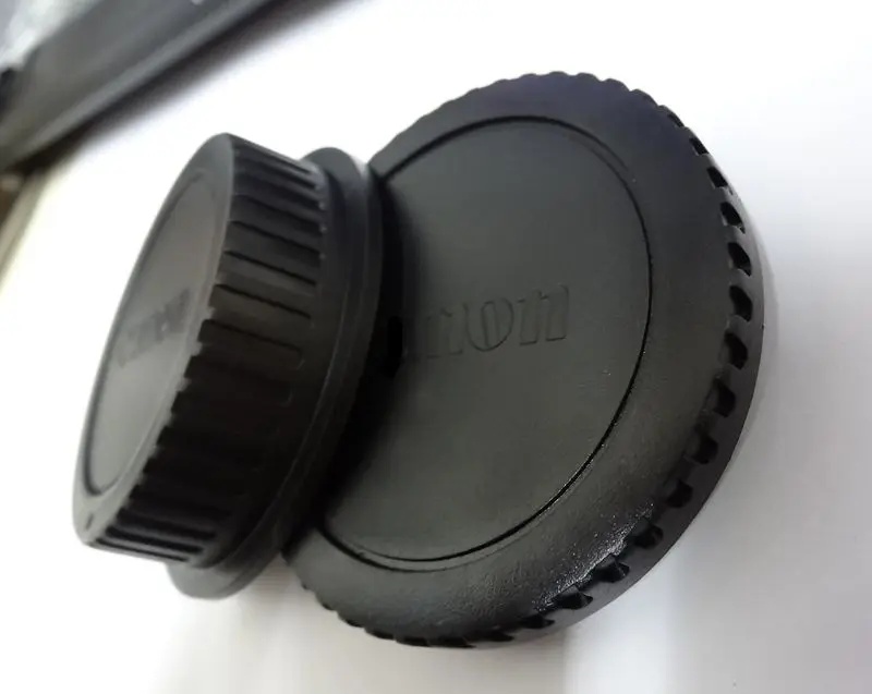 

SLR camera body cap rear lens cap front cover for Canon (free shipping + tracking number)