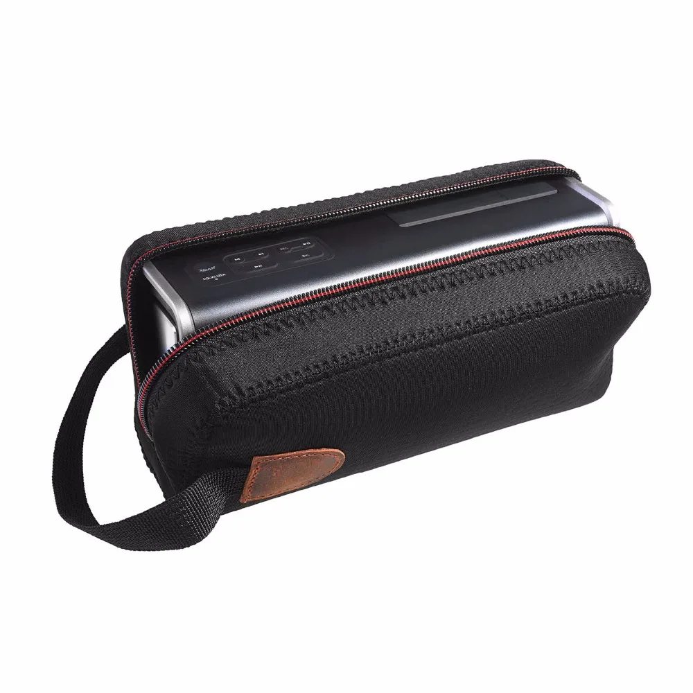 

Neoprene Carrying Case Bag with Leather Accent for Creative iRoar Go Speaker Bags