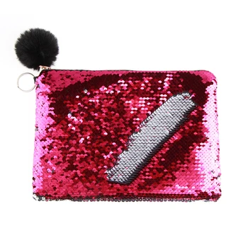 

Women Sequins Glitter Cosmetic Bag Fashion Handbags Envelop Bags Make-up Bag Travel Organizer Banquet Party Clutch Bags New