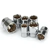 1pcs 1/2" Square Drive 12-point Socket Bit Ratchet wrench 12pt Sockets Hand Tool Kit 12 Angles Plum Blossom Sleeve 8-32mm 1
