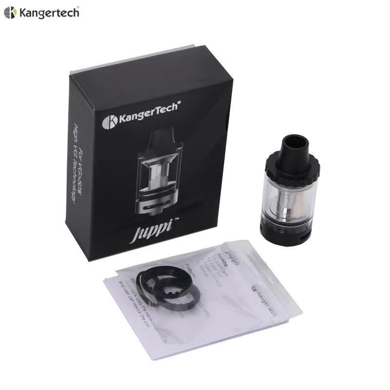 100% Оригинальные Kanger Juppi бак 3 мл Топ заполнения распылитель воздуха с NotchCoil