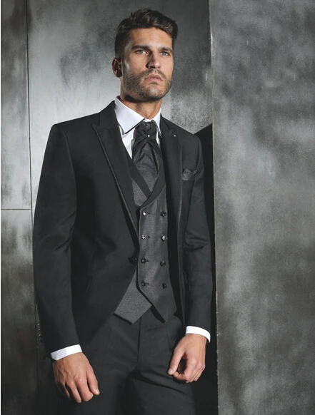 Free Shipping Ivory Groom Tuxedos Best Men Dress Wedding Wear Free Shipping Ivory Groom Tuxedos Best Men Dress Wedding Wear Suits Bridegroom Custom Tuxedo Suit Jacket Vest Pant In From S Clothing