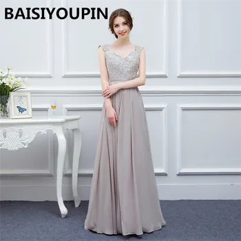 

2020 Cheap Vestido De Festa De Casamento Hot Sales A Line Chiffon Long Bridesmaid Dresses