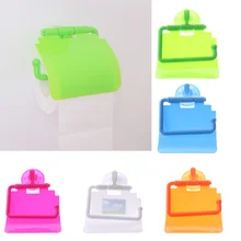 Креативный туалет на присосках, бесшовный водонепроницаемый ролик для полотенца, бумажная трубка