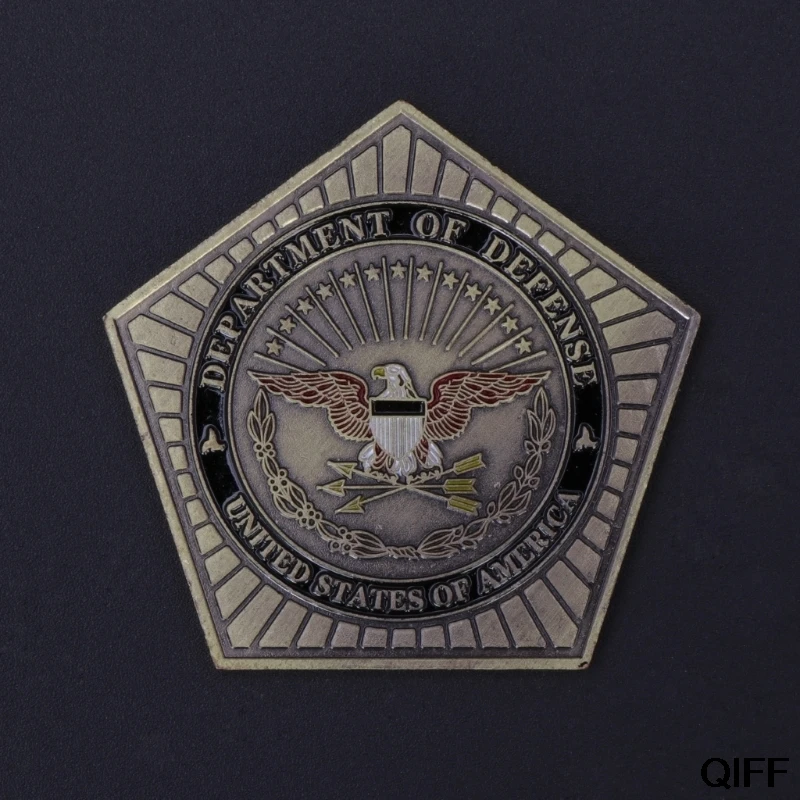 

Wholesale Commemorative Coin American Army Marine Pentagon Collection Arts Gifts Souvenir May06