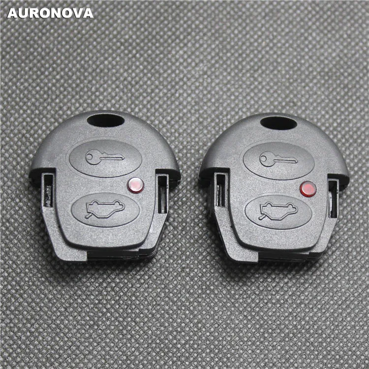 

AURONOVA New Replace Original Shell for Volkswagen Golf Jetta 2 Buttons Remote Car Key Head Shell