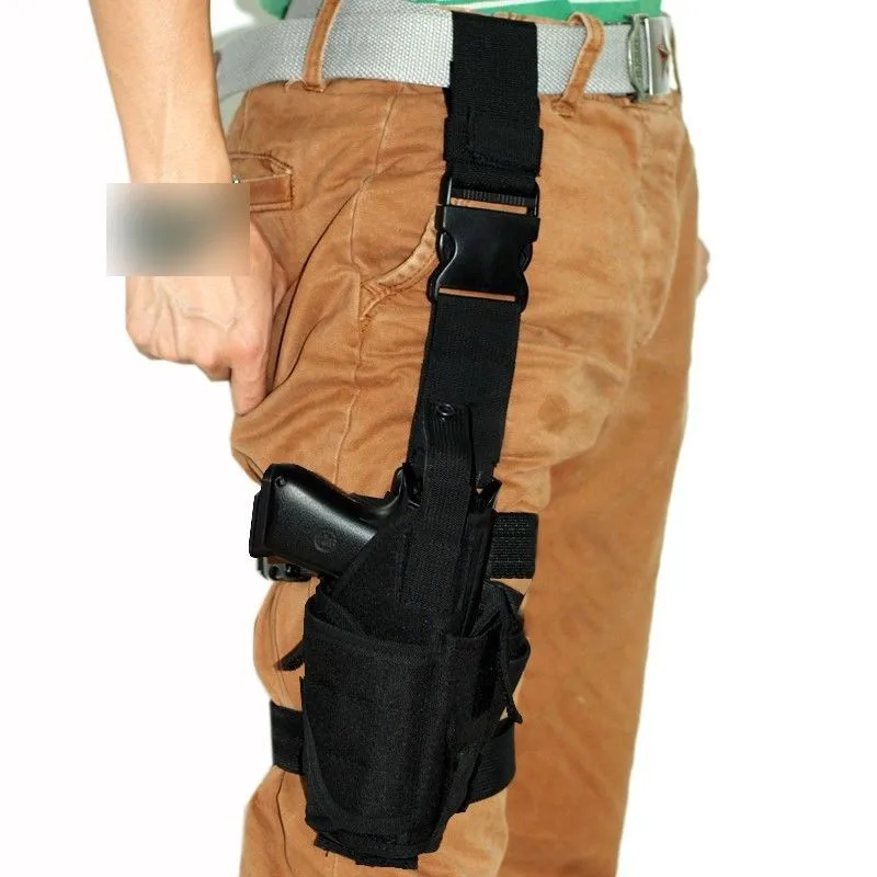 Регулируемая кобура для пистолета, Охотничья Военная нейлоновая кобура, Охотничьи Аксессуары для Glock 17 19 Beretta M9