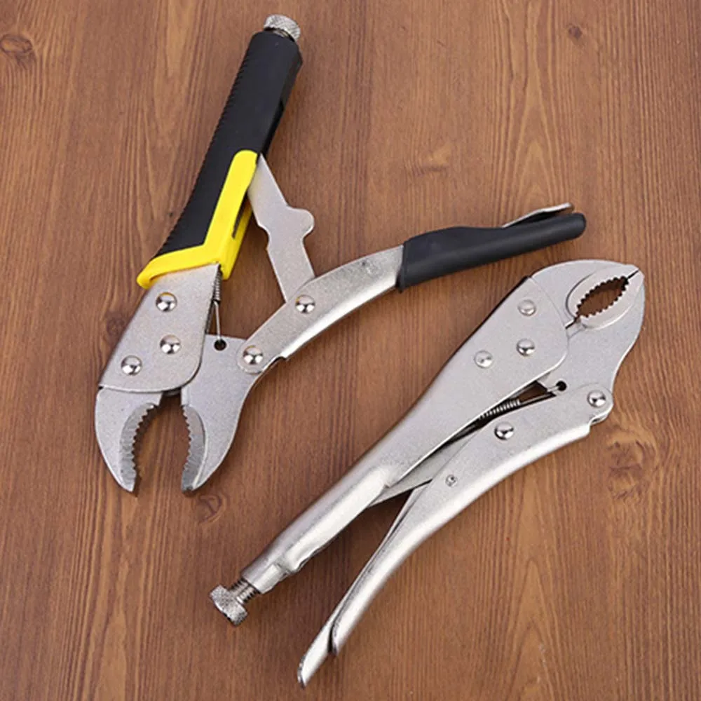 10 inch Adjustable Straight Jaw C Clamp Locking Mole Vice Grips Pliers