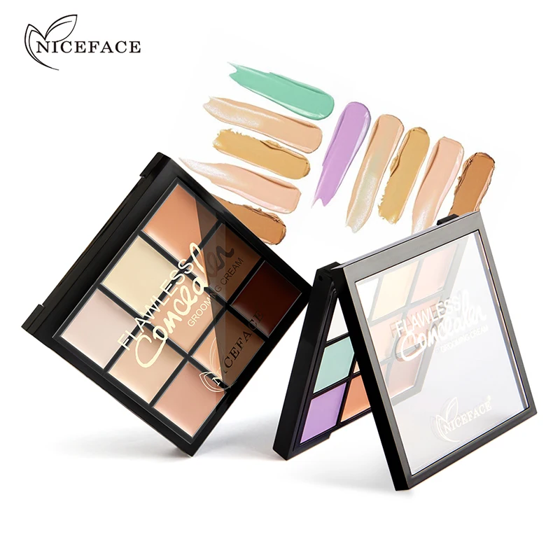 NICEFACE Корректирующее средство для лица Уход за лицом Камуфляжный Макияж 9 видов