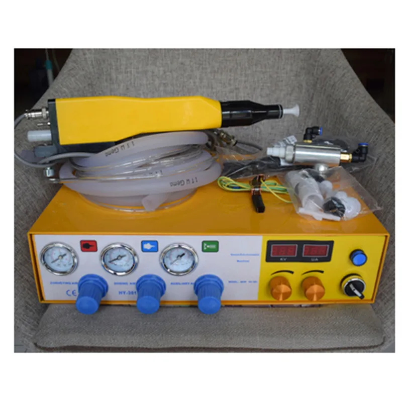  Portable Powder Paint Experiment System Electrostatic Powder Coating machine with electrostatic pow