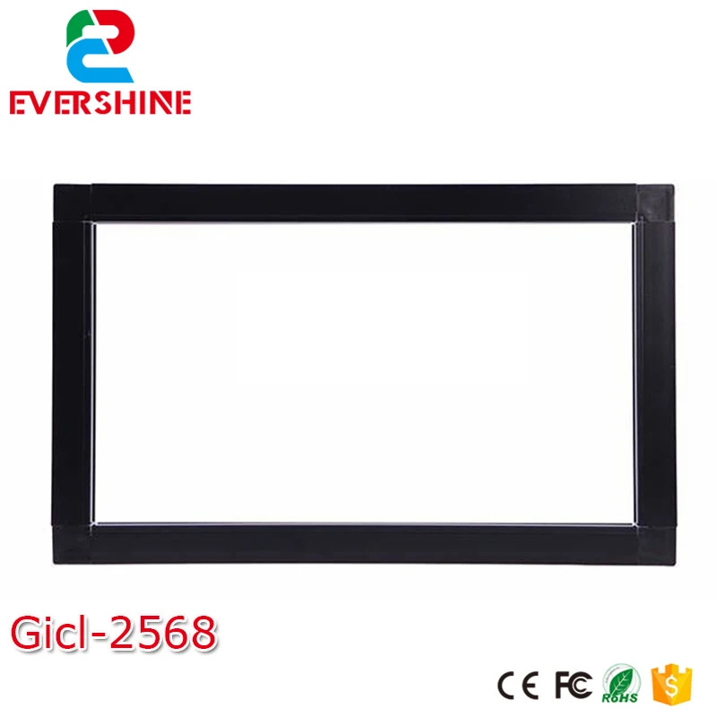 Gicl 2568 светодиодный каркас черная рамка светодиодный дисплей знак рамка, прокрутка светодиодный панель индикации знаков рамки/модель 2568