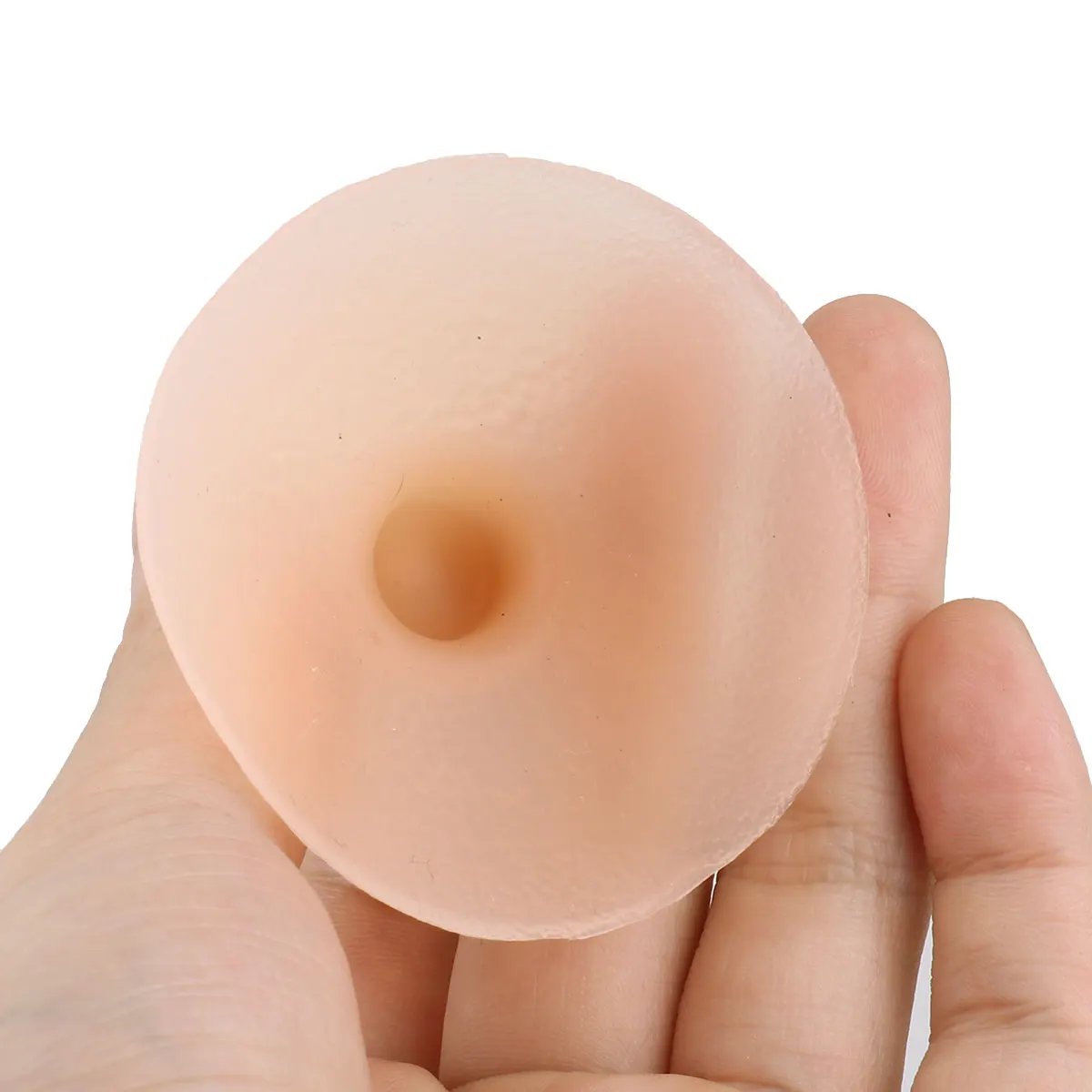 Self-Suction Reusable Tailorable Breast Silicone Invisible Nipples Stickers Simulated Breast Sissy Crossdresser SM Sex Product