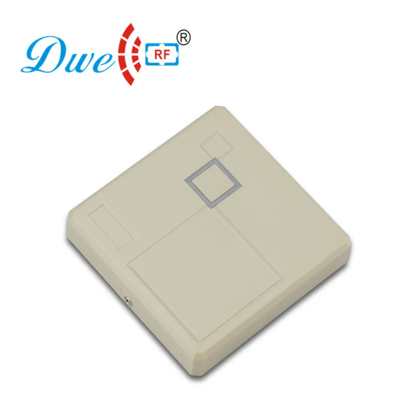 

DWE CC RF low frequency buzzer plastic cover RS485 card reader with white color