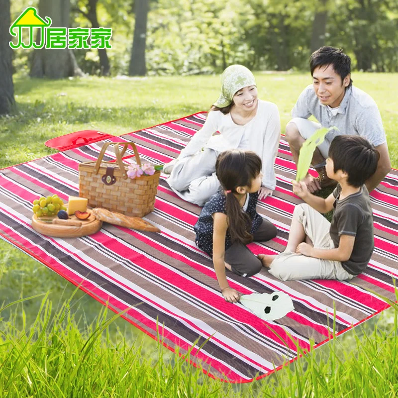 Buy Oxford cloth picnic mat outdoor picnic thick mat children picnic mat