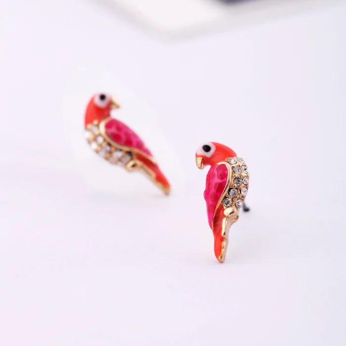 

Dreamy Bubble Women's Earrings Birds Alloy Crystal Stud Earrings Wedding Party Daily Jewelry Gifts