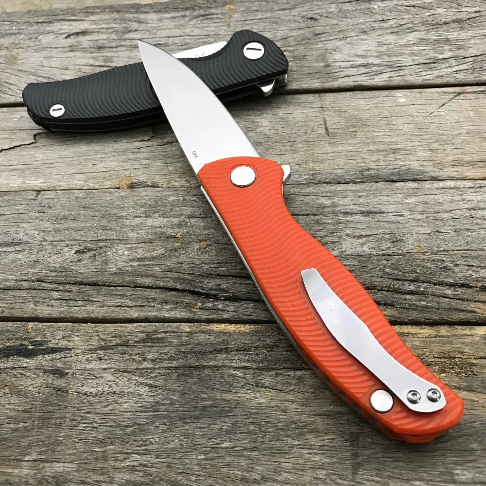 Складной нож LDT Bear F95 с 440 лезвиями G10 тактические охотничьи ножи для кемпинга