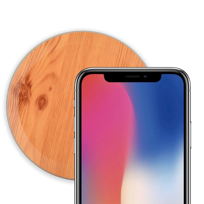 Беспроводное зарядное устройство VEEAII для iPhone X 8 Plus 10 Вт с USB samsung Galaxy S8 S9 S7 Быстрое