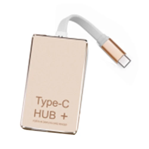 1 шт. световой тон Тип TYPE-C концентратор+ зарядка высокоскоростной 3,0 кардридер 4 к hdmi алюминиевый сплав usb-c конвертер