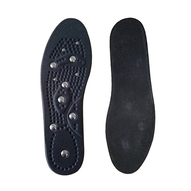 SOCOMFY Unisex Men Women Magnetic Massage Insoles Health Therapy Care Plantar Fasciitis Heel Comfort Pads Magnet Insoles