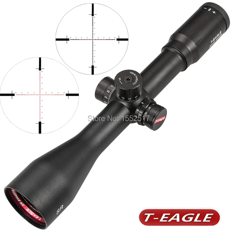 

T-EAGLE Tactical Riflescope 8X44 SF Optical Rifle Scope Red Dot Illuminated Hunting Scopes For Airsoft Air Guns