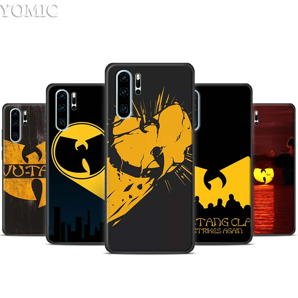 

Wu Tang Clan Silicone Black Case for Huawei P30 20 Pro P10 P20 P30 Lite Mate 10 20 Lite P Smart Plus Case