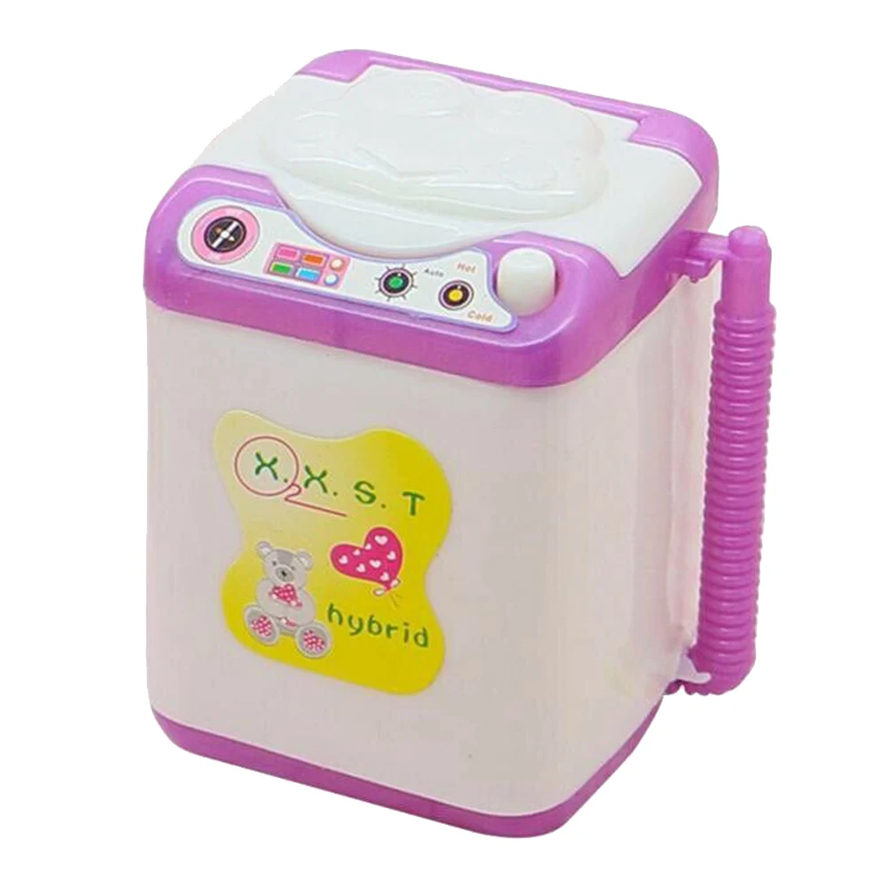 

2019 New Kids Washing Machine Pre School Play Toy Washer Washing Beauty Sponges