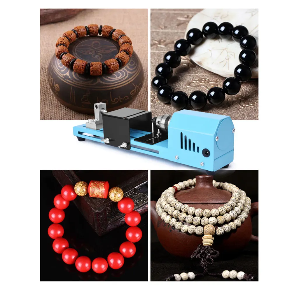 

150W Mini Lathe Beads Polisher Machine DIY CNC Machining for Table Woodworking Wood DIY Tool Woodworking machinery JA55