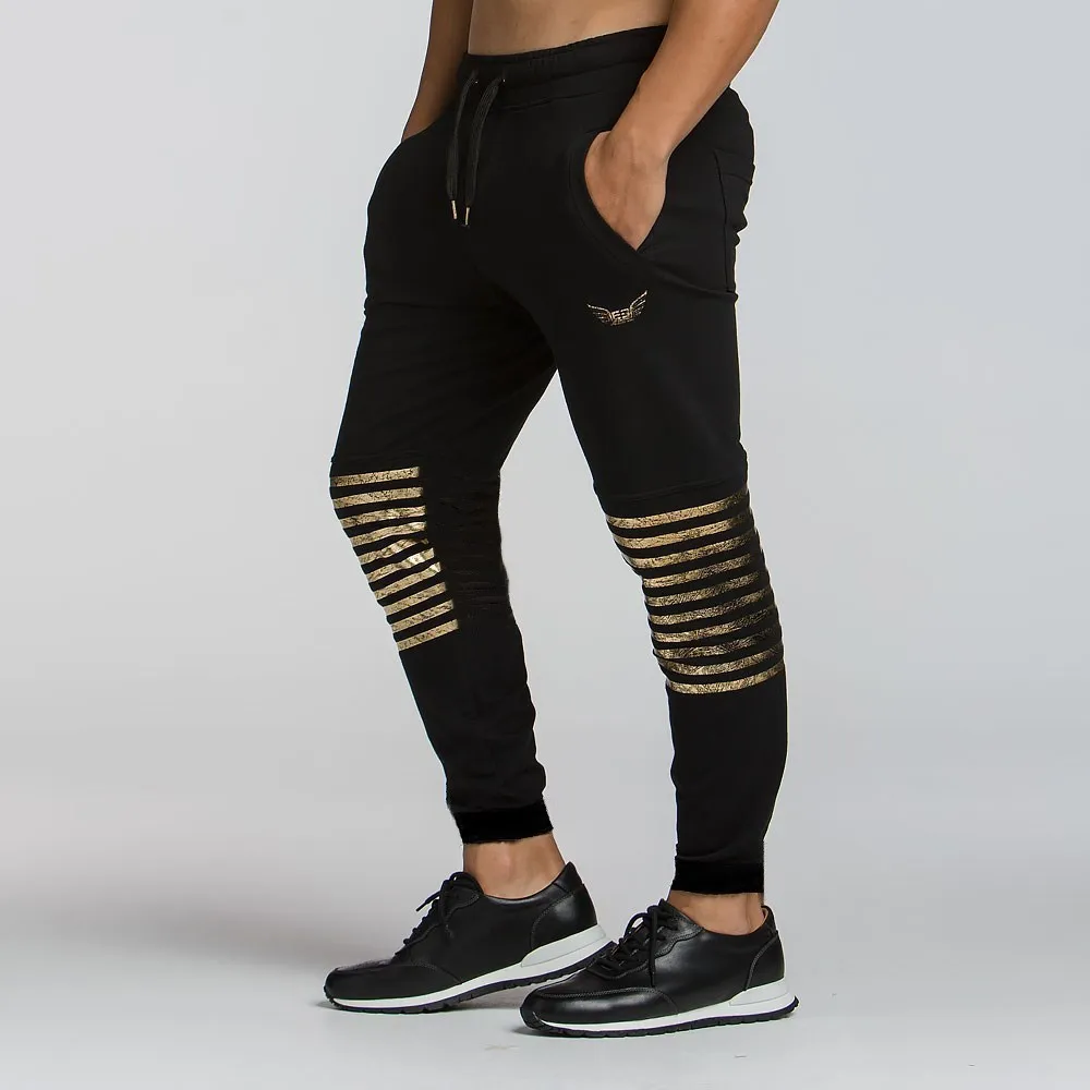 

printing Gym Running Pants Men Football pants sports Training Pants Fitness Workout Jogging pants Cycling Trousers