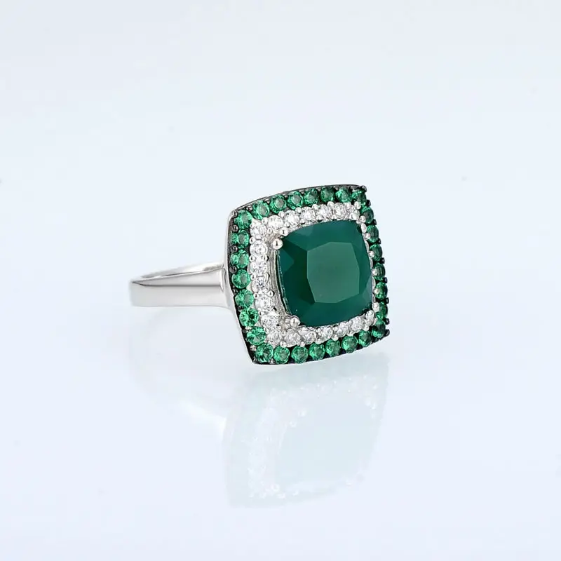 R303192GSGZSK925-SV4-Silver Ring