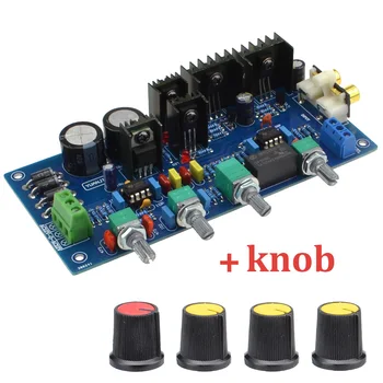 

NE5532 HIFI Stereo Preamplifier Tone Amplifier Board Dual Channel Bass Treble Free Shipping with Knob for Amplifier 12003181